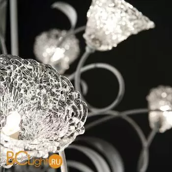 Люстра IDL Rose 554/6+3 Velvet white - Фото 0