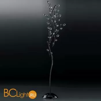 Торшер IDL Rosetta 325/9P Black nickel Clear roses/Clear prisms