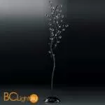 Торшер IDL Rosetta 325/9P Black nickel Clear roses/Clear prisms