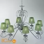 Люстра IDL Rossella 301/8 Chrome green apple crystal