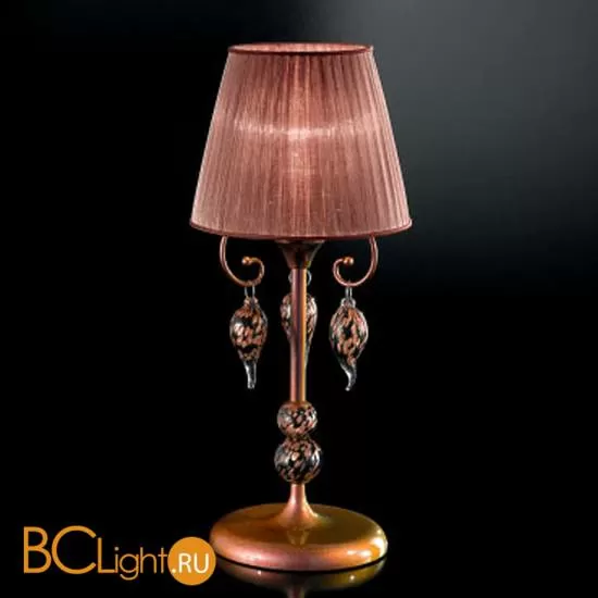 Настольная лампа IDL Royal Gala 444/1LP royal maroon