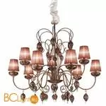 Люстра IDL Royal Gala 444/6+3 Royal Maroon