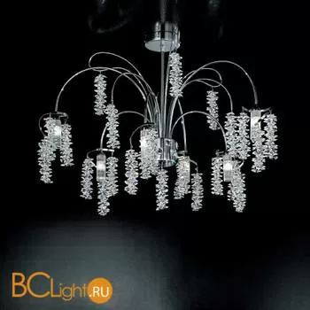 Потолочная люстра IDL Salice 391/6PF Chrome