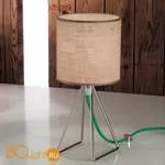 Настольная лампа IDL Seventy 589/1L steel dark jute