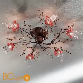 Потолочная люстра IDL Siepe 255/6PF Grigio narvalo V287/147/22