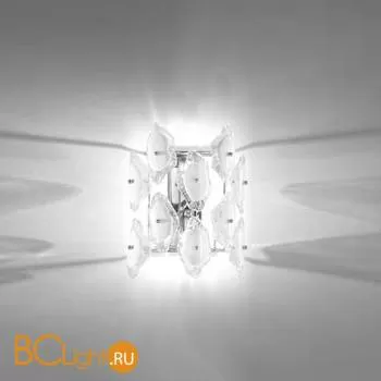 Настенный светильник IDL Sofia 488/2A Chrome+White