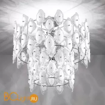 Потолочный светильник IDL Sofia 488/8PF Chrome+White