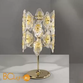 Настольная лампа IDL Sofia 488/1LP Light gold+GoldMurano