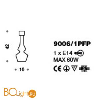 Потолочный светильник IDL Sorrento 9006/1PFP - Схема