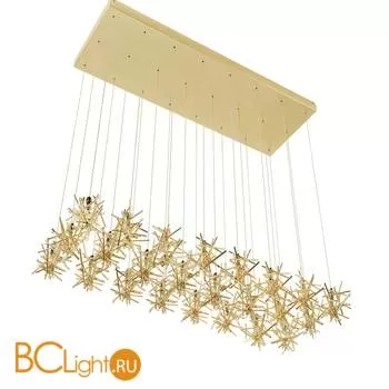 Потолочный светильник IDL Stardust 610/24 brushed matt light gold + light gold - Фото 0