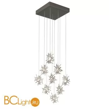 Потолочный светильник IDL Stardust 610/9 brushed matt black nickel + pure steel