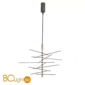 Подвесной светильник IDL Steli 612/10 black nickel + matt gold