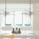 Подвесной светильник IDL Steli 611/8 black nickel + matt nickel - Фото 1