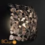 Настенный светильник IDL Twister 509/4A-G brown corten with light gold chains