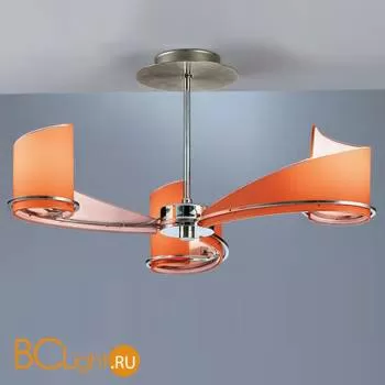 Потолочная люстра IDL Virgola 340/3PF SATIN ORANGE