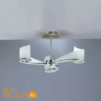 Потолочная люстра IDL Virgola 340/3PF WHITE
