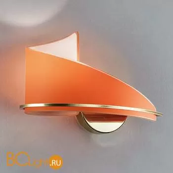Настенный светильник IDL Virgola 340/1ASX SATIN ORANGE