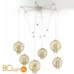 Подвесной светильник IDL Weave 514/6 light gold