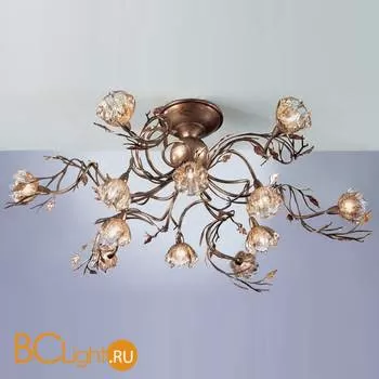 Потолочная люстра IDL Zizolo 215/12PF Grigio narvalo V269/138/22