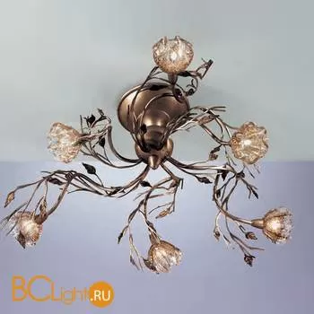 Потолочная люстра IDL Zizolo 215/6PF Grigio narvalo V269/138/22