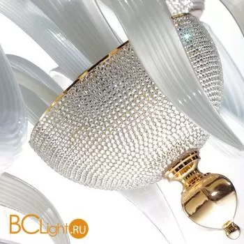 Люстра IlParalume MARINA 2220 1770/CH6/BI/ORO24K - Фото 0