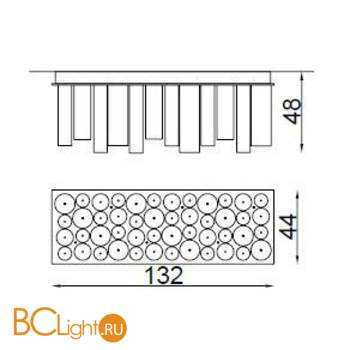 Потолочный светильник IlParalume MARINA 3324 2077 - Схема