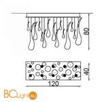 Потолочный светильник IlParalume MARINA 3326 2062 - Схема