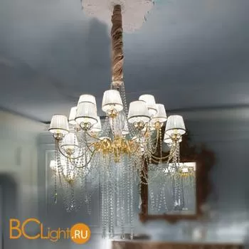 Люстра IlParalume MARINA 4434 1744/CH16 ORO 24K - Фото 0