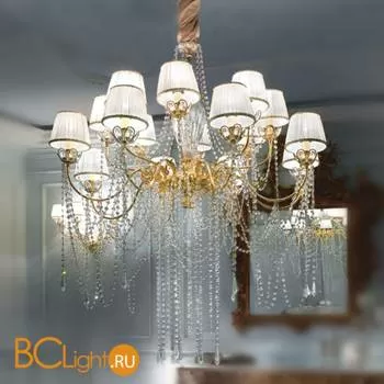 Люстра IlParalume MARINA 4434 1744/CH16 ORO 24K