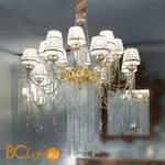 Люстра IlParalume MARINA 4434 1744/CH16 ORO 24K