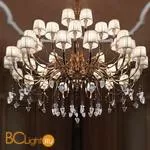 Люстра IlParalume MARINA 1740/CH40 brass