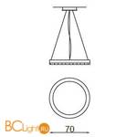 Подвесной светильник IlParalume MARINA 7717 2103/M/NN - Схема