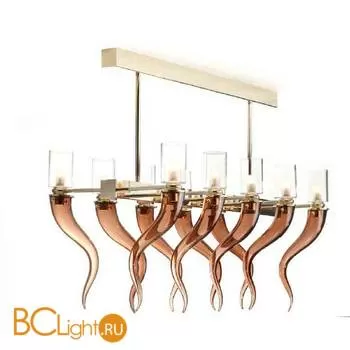 Люстра IlParalume MARINA 8810 2049/RETT10/LU/CAFFE'