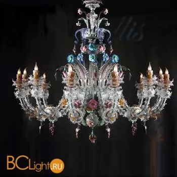 Люстра IlParalume MARINA Rezzonico VM022/L12