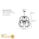 Люстра Ilfari Chill out H12DC 10329 02 - Схема