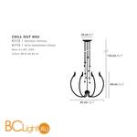 Люстра Ilfari Chill out H6UC 10317 02 - Схема