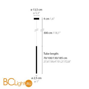 Подвесной светильник Ilfari Glow H1 11020 02 - Схема