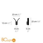 Бра Ilfari Stream W2 13780 02 - Схема