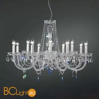 Люстра Italamp 236/8+4 Transp. / C / Spectra Crystal