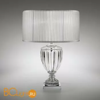 Настольный светильник Italamp 8075/P Transp. / NK / Ivory shade