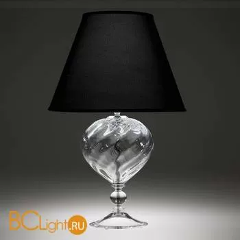 Настольный светильник Italamp 8056/LG Transp. / NK / Black shades