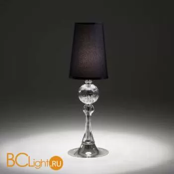 Настольный светильник Italamp 8095/LP Transp. / NK / Black shades