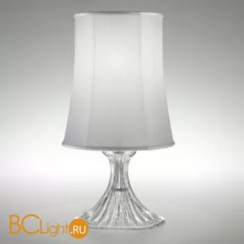 Настольный светильник Italamp 8084/LP Transp. / NK / Ivory shade