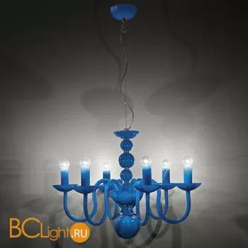 Люстра Italamp 281/6 Turquoise / NK
