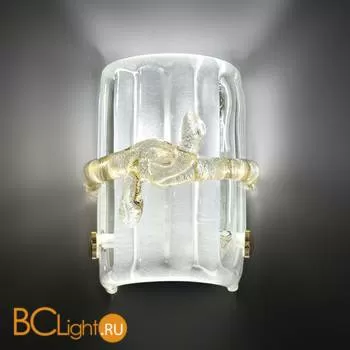 Настенный светильник Italamp 29/APP Transp.-gold/ O