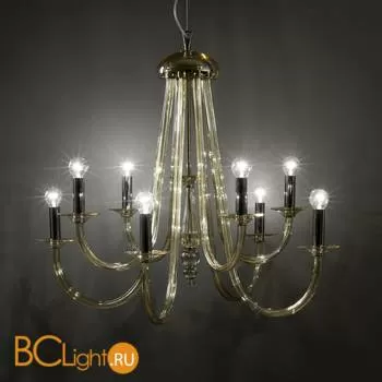 Люстра Italamp 375/4+4 Teak / CDF