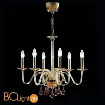 Люстра Italamp 540/6 Amber / OA