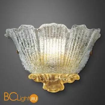 Настенный светильник Italamp 71/AP Transp.-gold/ O