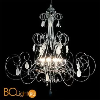 Люстра Italamp 744/12 White-Black / C / Glass