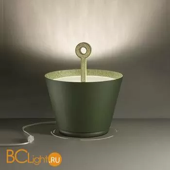 Настольный светильник Italamp 791/L Dark Green / Transp.